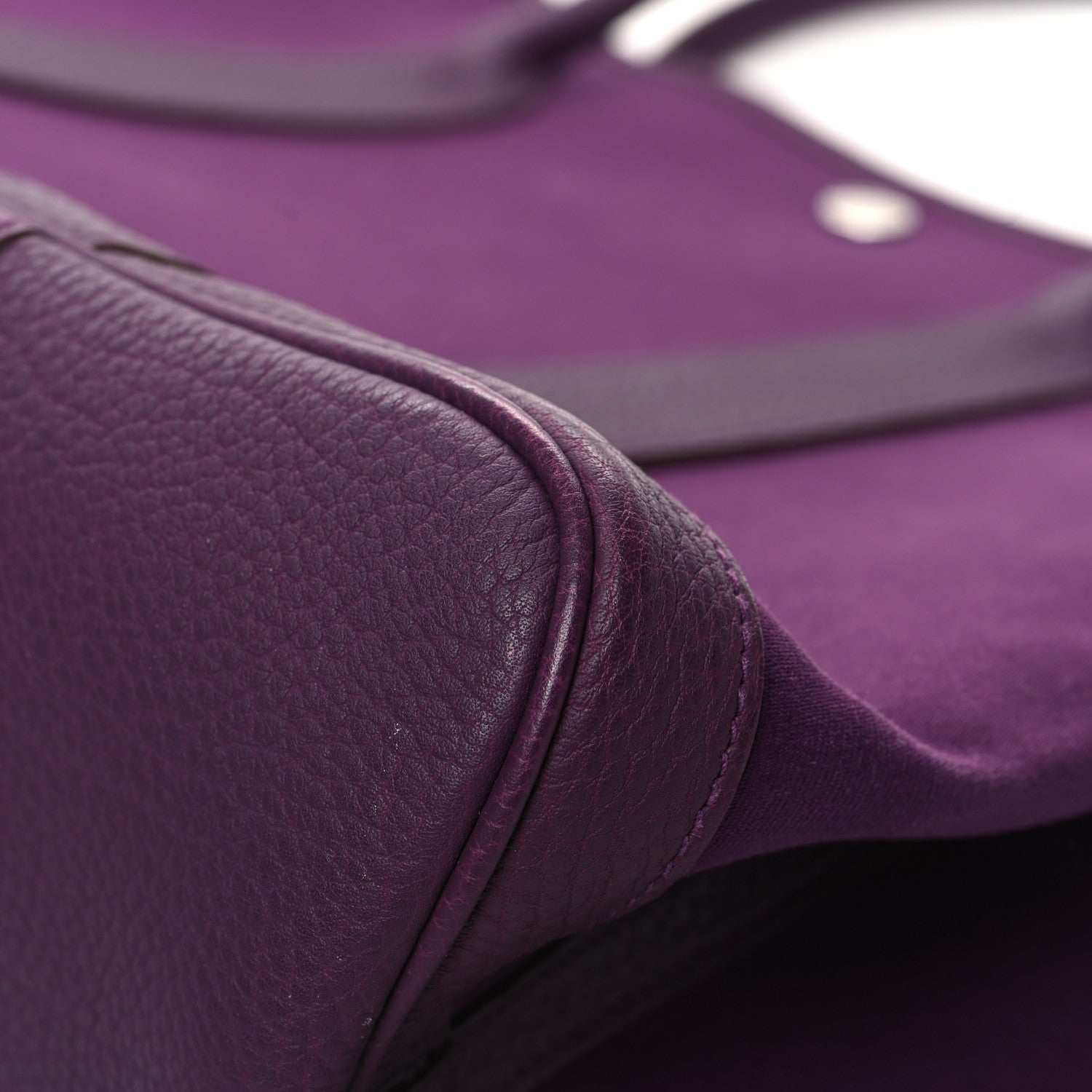 Hermes Toile Negonda Garden Party Tote 36 MM Cassis 9 of 11