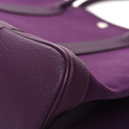 Hermes Toile Negonda Garden Party Tote 36 MM Cassis 9 of 11