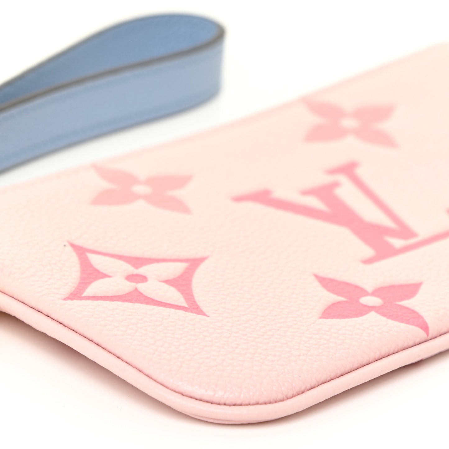 Empreinte Monogram Giant By The Pool Trio Pouch Rosebud Summer Blue Cream Saffron
