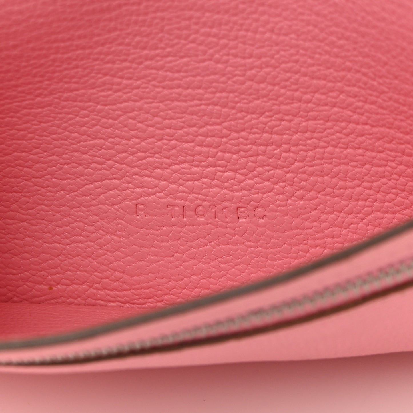 Chèvre Mysore Bearn Gusset Wallet 5P Pink