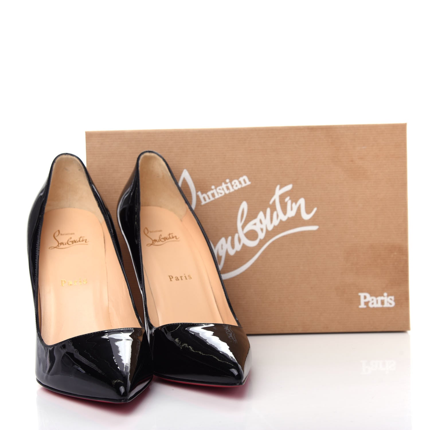 Christian Louboutin Patent Pigalle 100 Pumps 40.5 Black 10 of 10