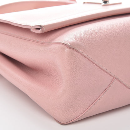 Louis Vuitton Soft Calfskin Lockme II Top Handle Rose Ballerine 10 of 11