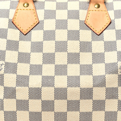 Louis Vuitton Damier Azur Speedy 25 7 of 10