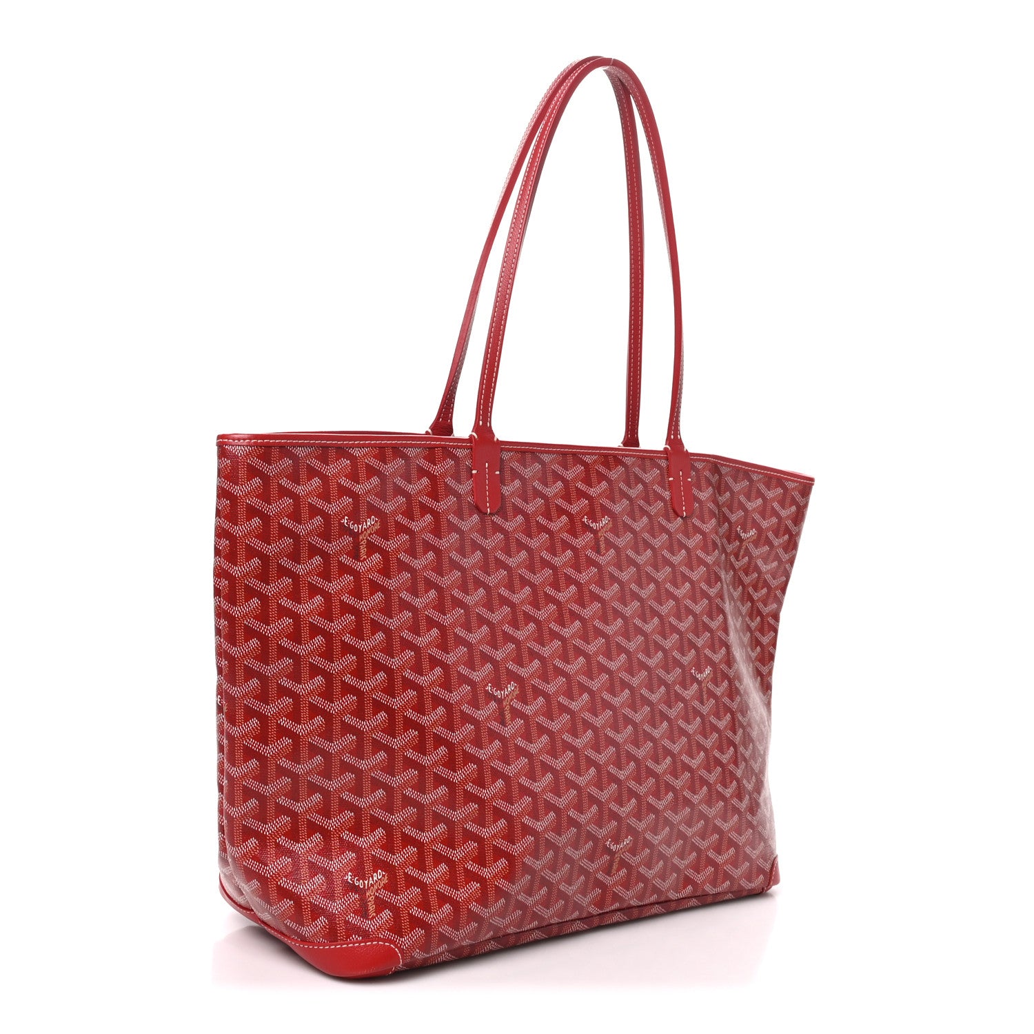 Goyard Goyardine Artois MM Red 3 of 10