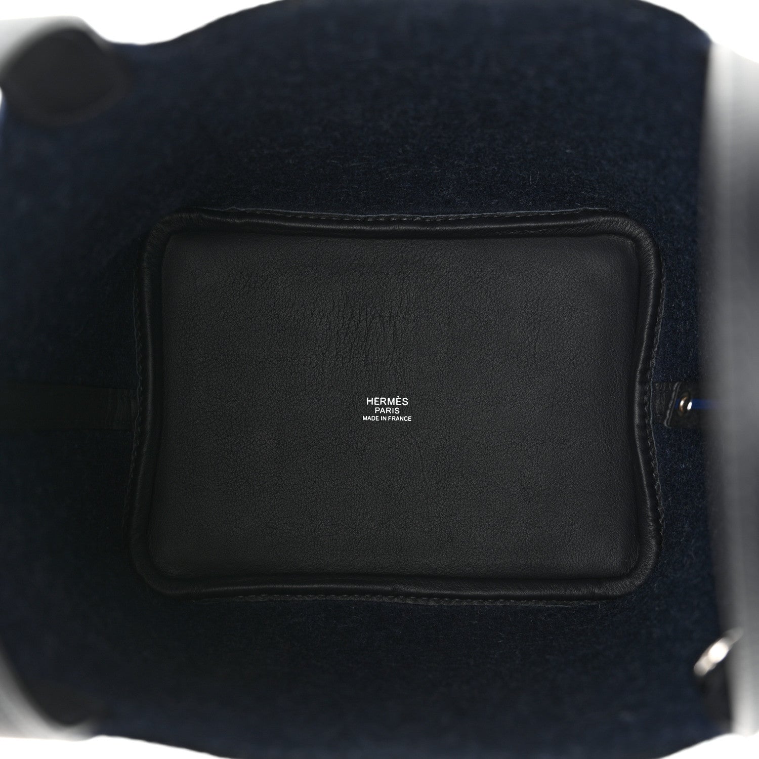 Hermes Wool Felt Swift Go Team Picotin Lock 18 Caban Bleu Nuit 5 of 11