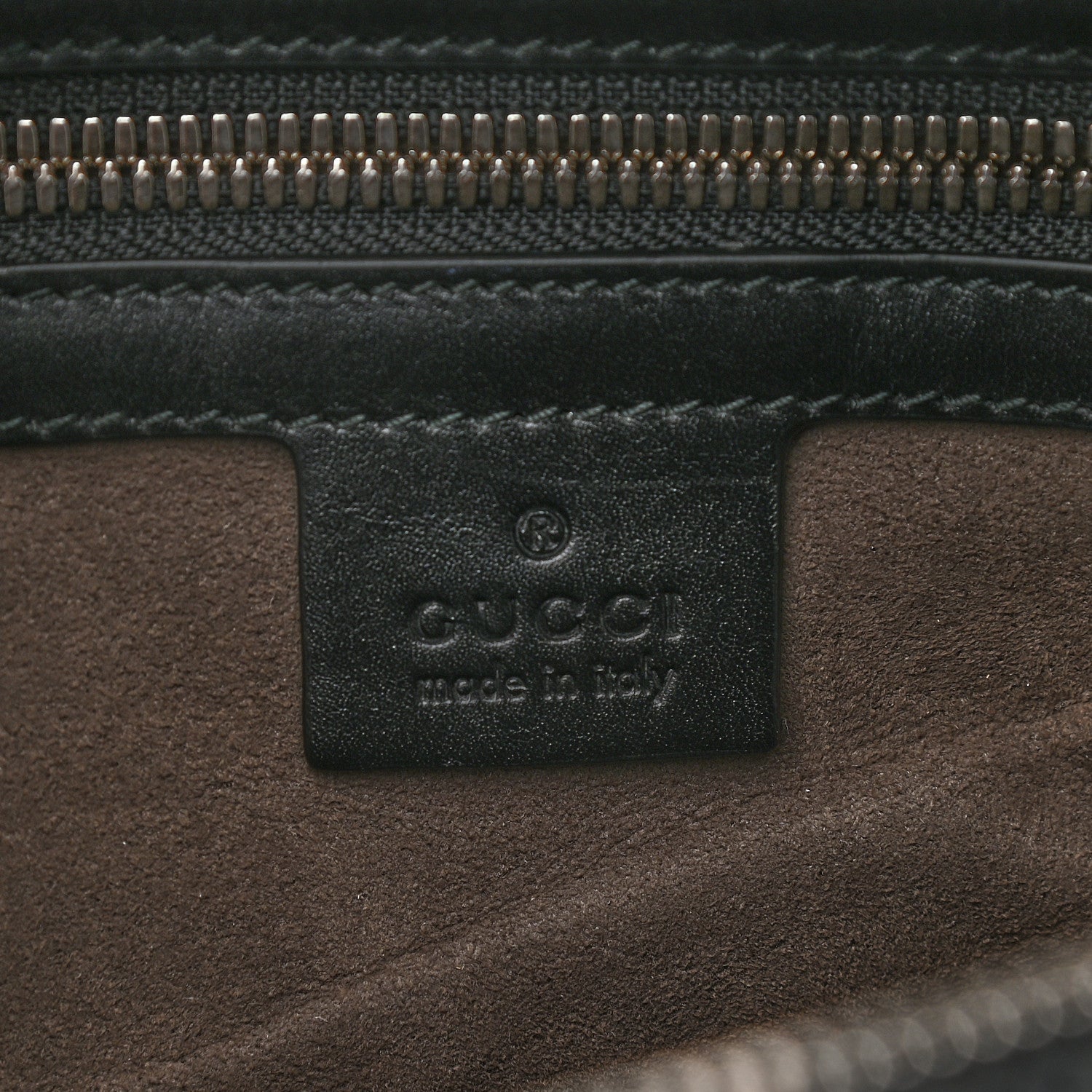 Gucci Guccissima Signature Small Day Backpack Black 6 of 9