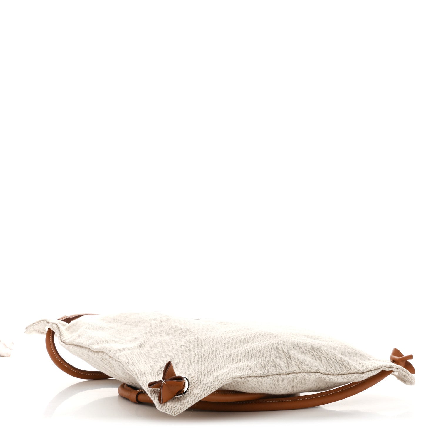 Hermes Canvas Swift Aline Grooming Bag Gold 4 of 10
