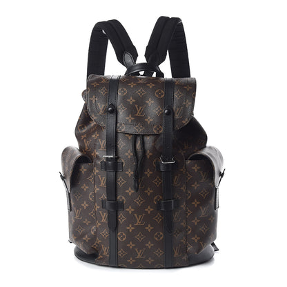 Louis Vuitton Monogram Macassar Christopher PM Backpack 1 of 9
