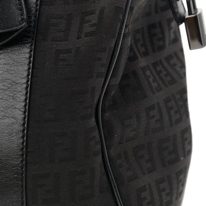 Fendi Zucchino Vitello Small Boston Black 8 of 18