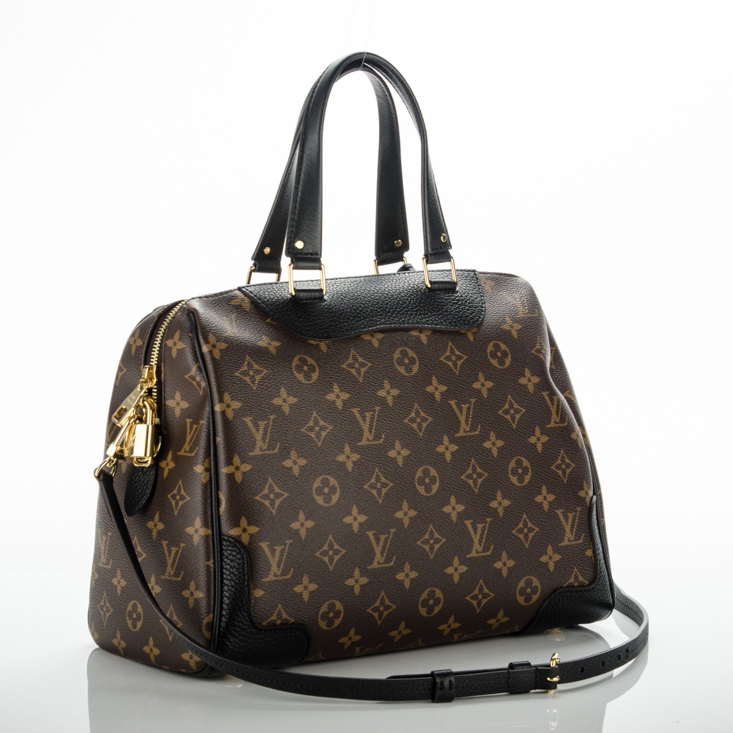 Louis Vuitton Monogram Retiro NM Black 4 of 8