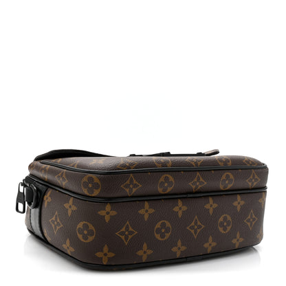 Louis Vuitton Monogram Macassar S Lock Messenger 4 of 9