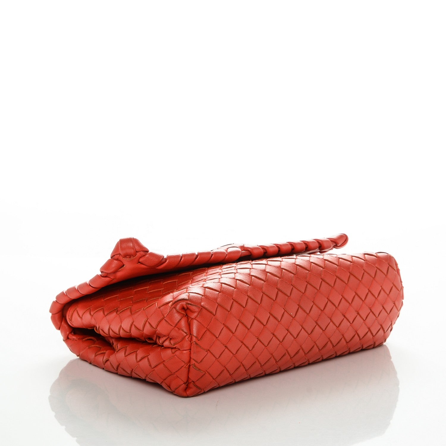 Bottega Veneta Nappa Intrecciato Baby Olimpia Shoulder Bag Vesuvio 4 of 8