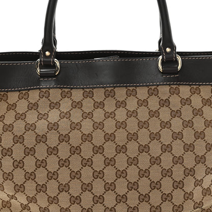 Gucci Monogram Lovely Heart Top Handle Dark Brown 8 of 10