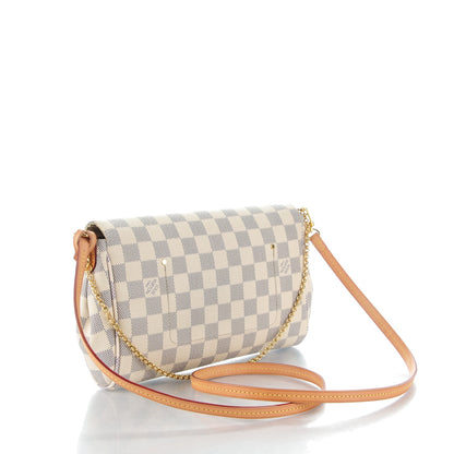 Louis Vuitton Damier Azur Favorite MM 3 of 8