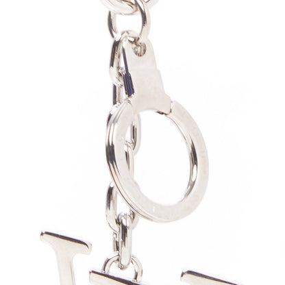 Louis Vuitton LV Facettes Bag Charm Key Holder Silver 4 of 6