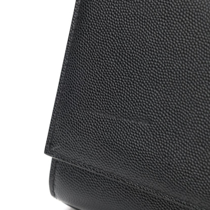 Saint Laurent Grain De Poudre Small Classic Monogram Kate Tassel Satchel Black 12 of 12