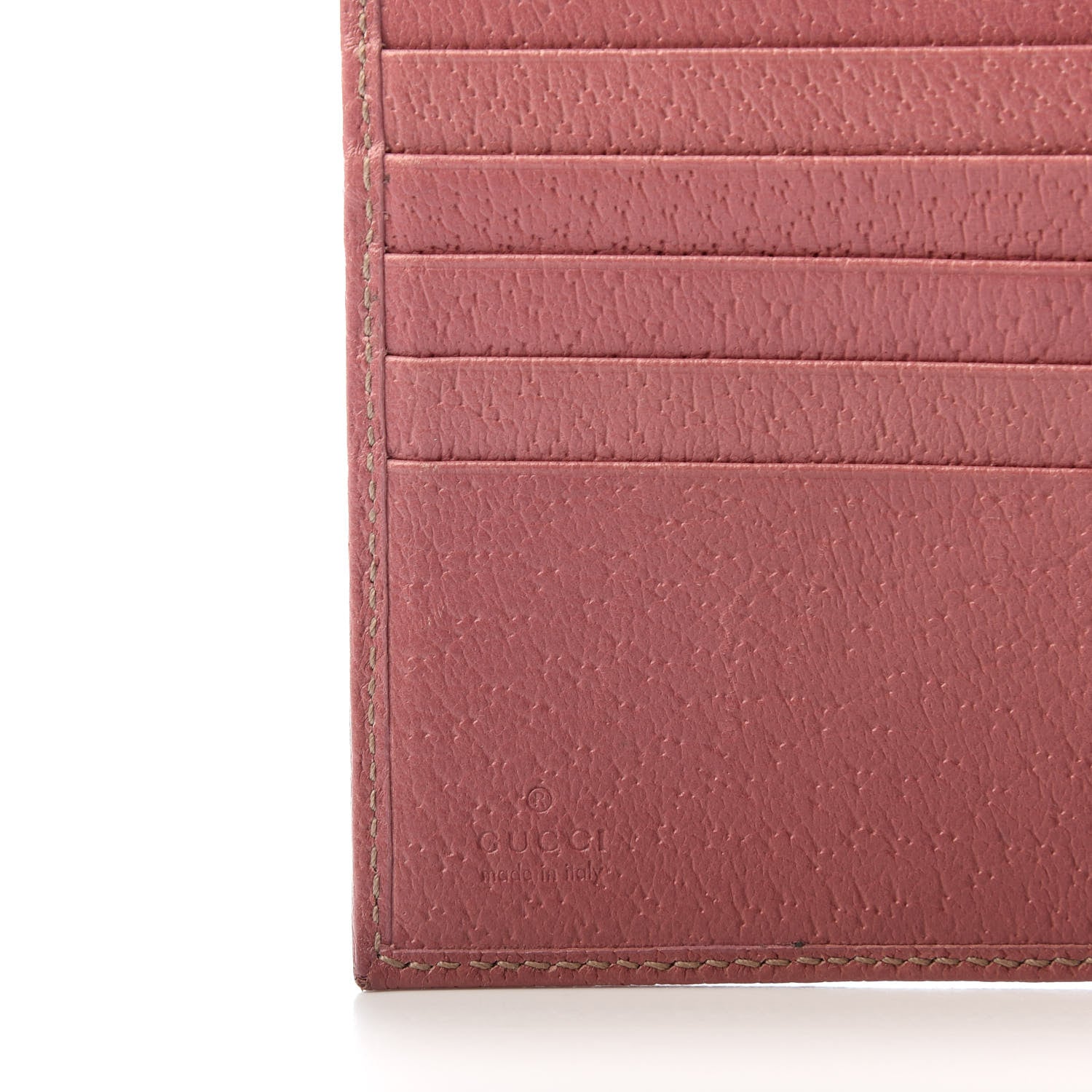 Gucci Cinghiale Compact Wallet Pink 6 of 6