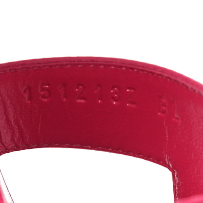 Hermes Epsom Oran Sandals 38 Rouge Azalee 9 of 10