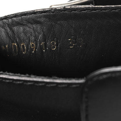Christian Dior Calfskin Diorsaddle Boots 39 Black 6 of 8
