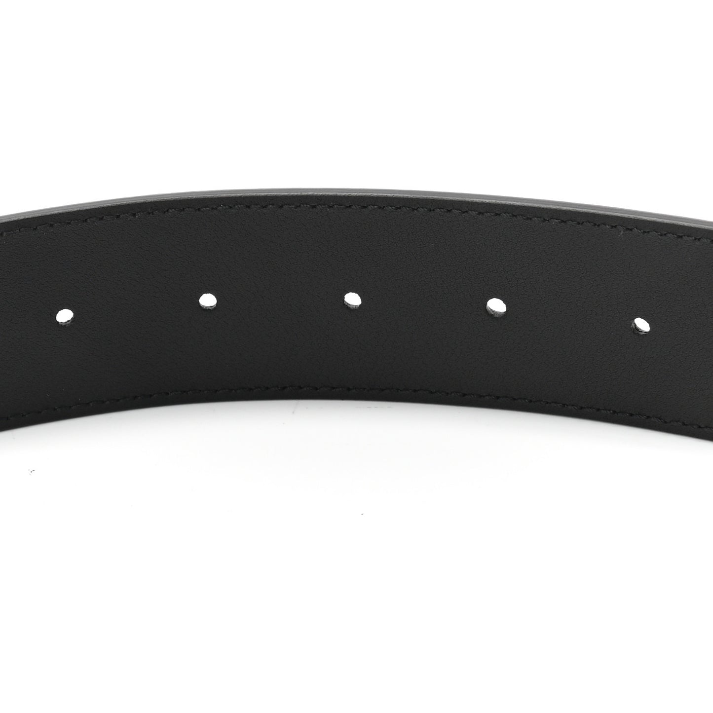 Plutone Calfskin Double G 40mm Belt 85 34 Black
