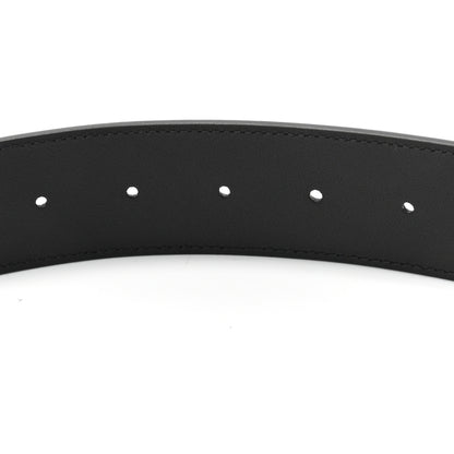 Gucci Plutone Calfskin Double G 40mm Belt 85 34 Black 4 of 5