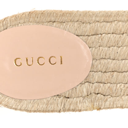 Gucci Linen Psychedelic Mini GG Monogram Slide Sandals 40 Multicolor 8 of 10