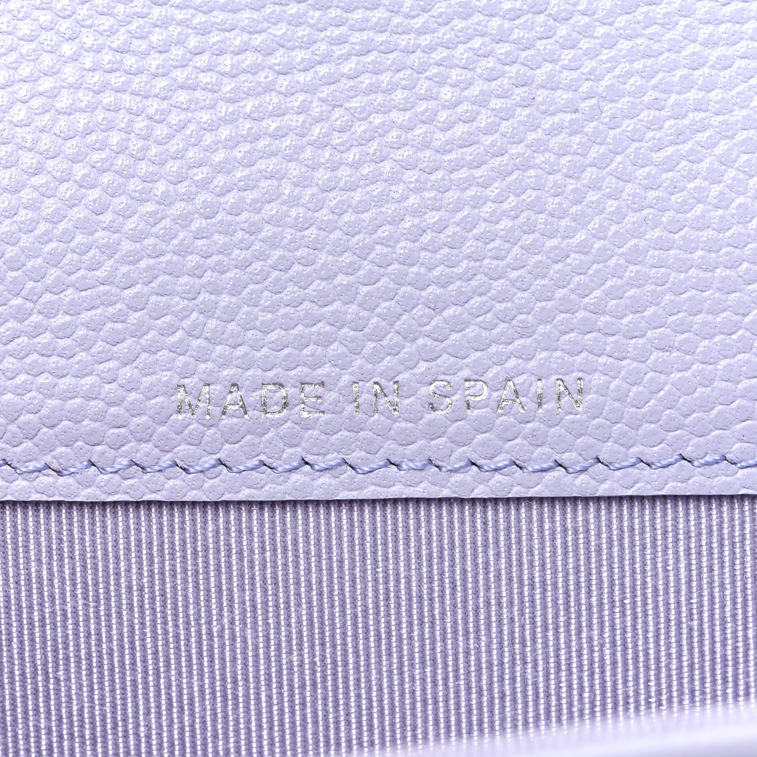 Chanel Caviar Quilted Flap Card Holder Wallet Light Purple 7 of 9
