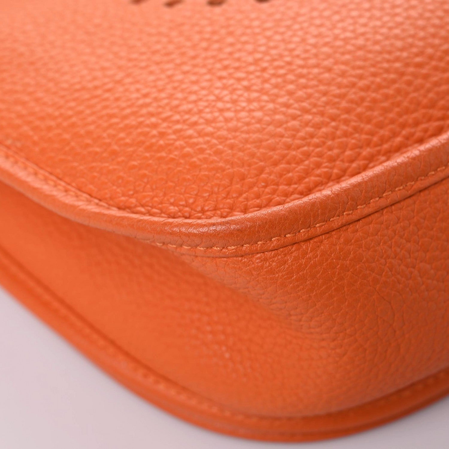 Hermes Taurillon Clemence Evelyne III GM Orange 8 of 18