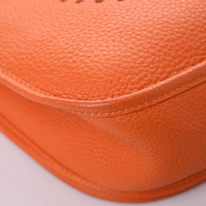 Hermes Taurillon Clemence Evelyne III GM Orange 8 of 18