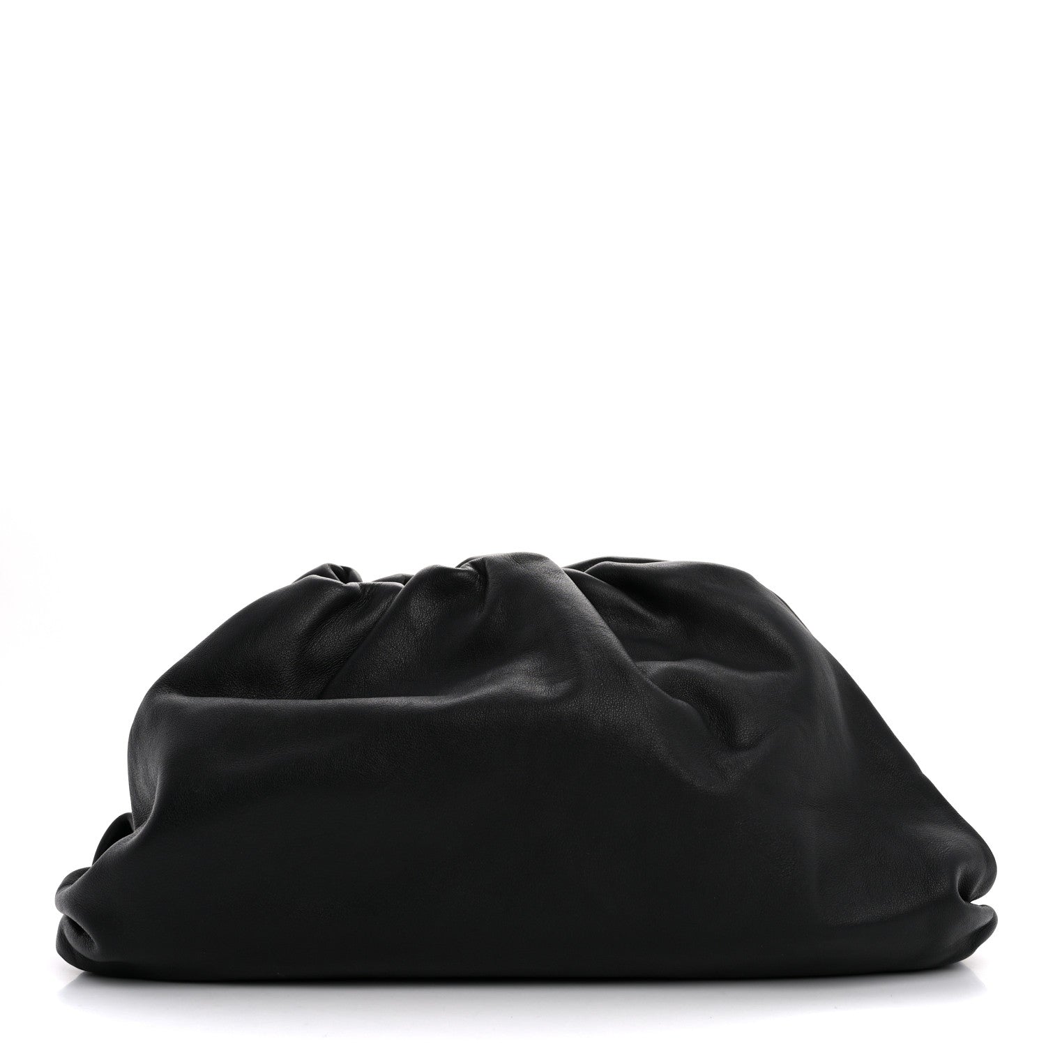 Bottega Veneta Smooth Butter Calf The Pouch Oversized Clutch Black 1 of 12