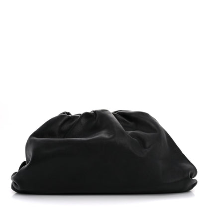 Bottega Veneta Smooth Butter Calf The Pouch Oversized Clutch Black 1 of 12