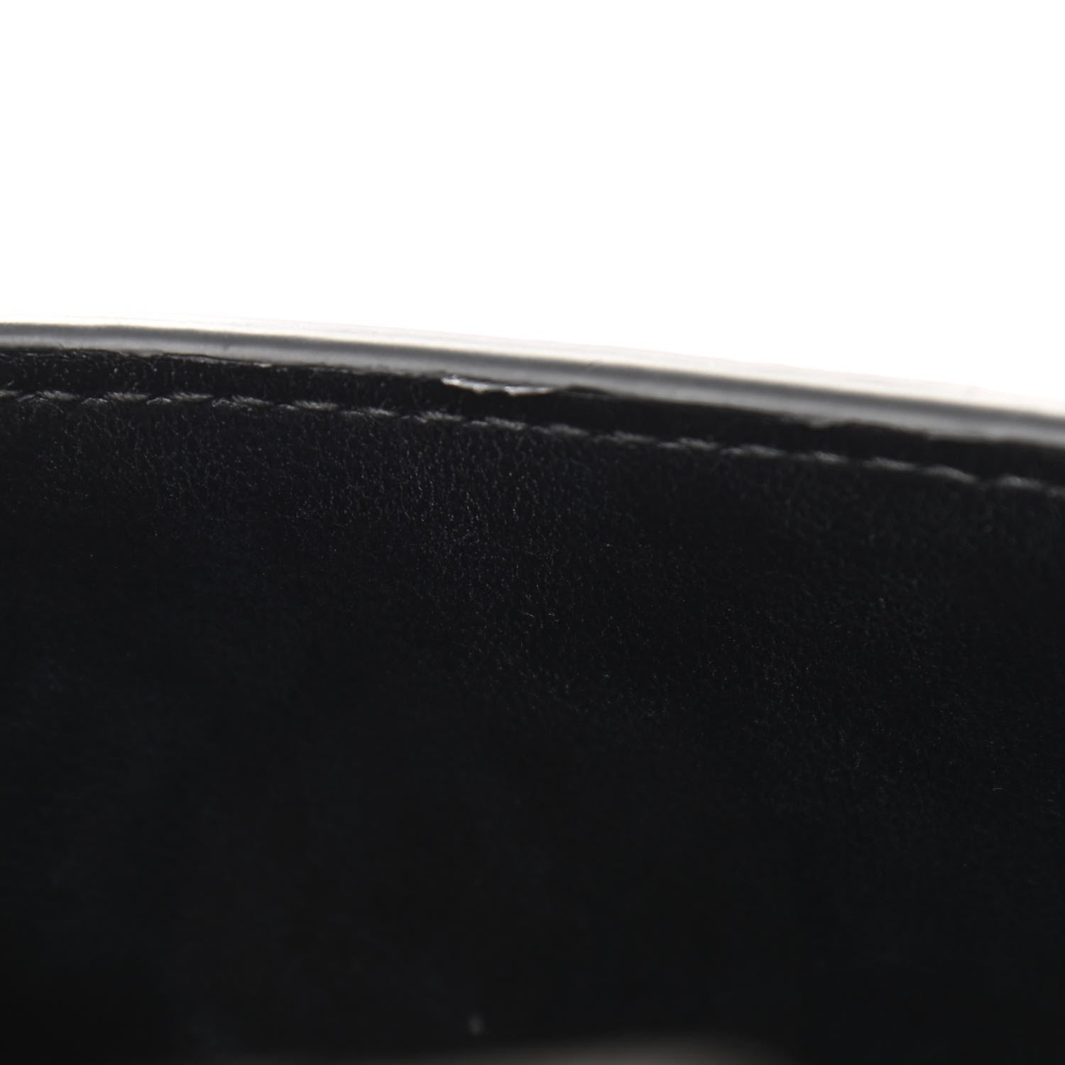 Balenciaga Shiny Calfskin Monochrome Crocodile Embossed Small Hourglass Top Handle Bag Black 8 of 10
