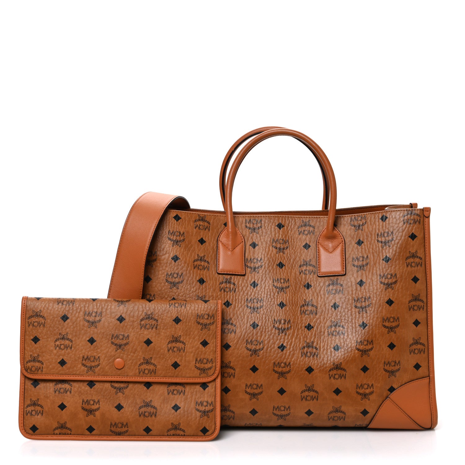 MCM ボディバッグ L11863 ブラウン 中古・古着通販】MCM (エムシーエム) クロスボディバッグ ブラウン