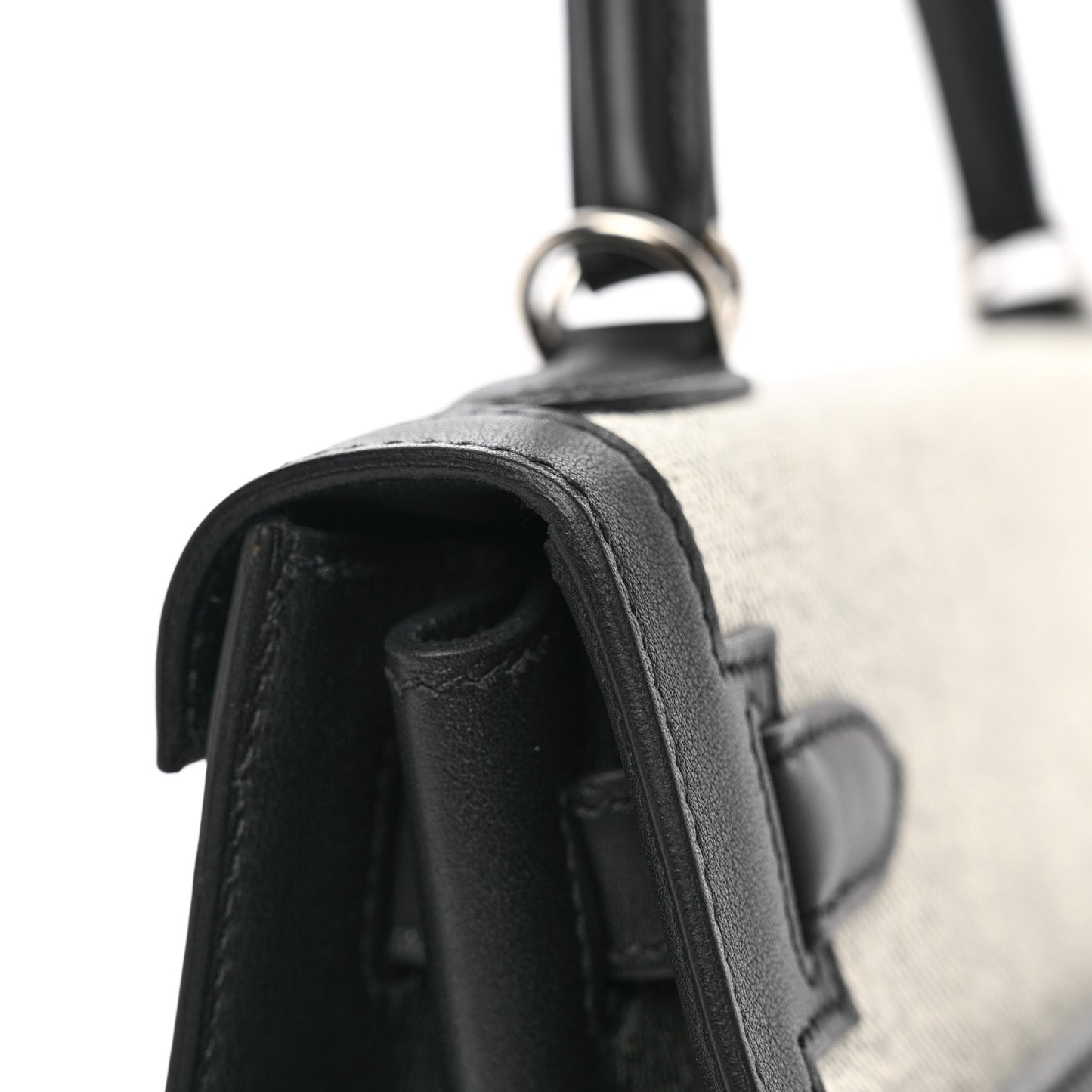 Berline Toile Swift Kelly Sellier 32 Black Ecru
