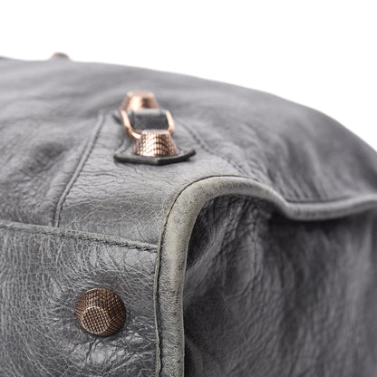 Balenciaga Agneau Giant 12 Rose Gold Hardware Work Gris Tarmac 14 of 18