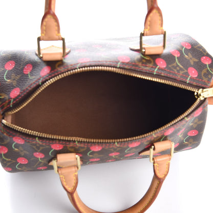 Louis Vuitton Monogram Cerises Speedy 25 5 of 7