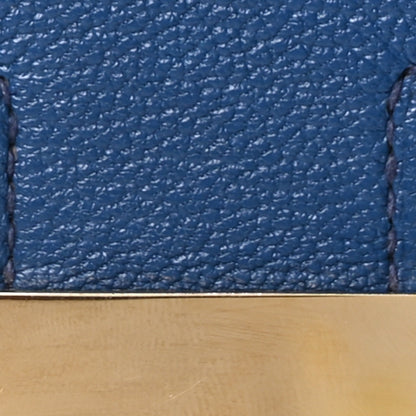 Hermes Chevre Mysore Verso Constance 18 Blue Saphir Menthe 8 of 10