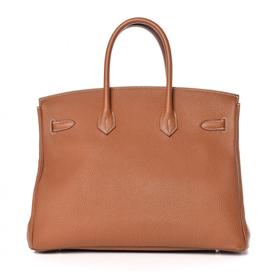 Togo Birkin 35 Gold
