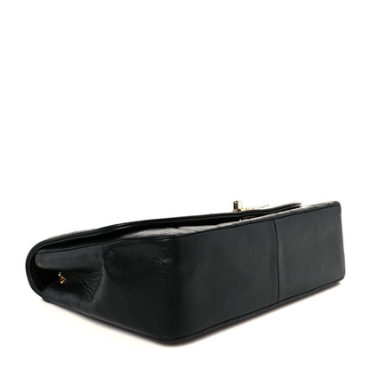 Chanel Lambskin Quilted Medium Single Flap Black 4 of 12