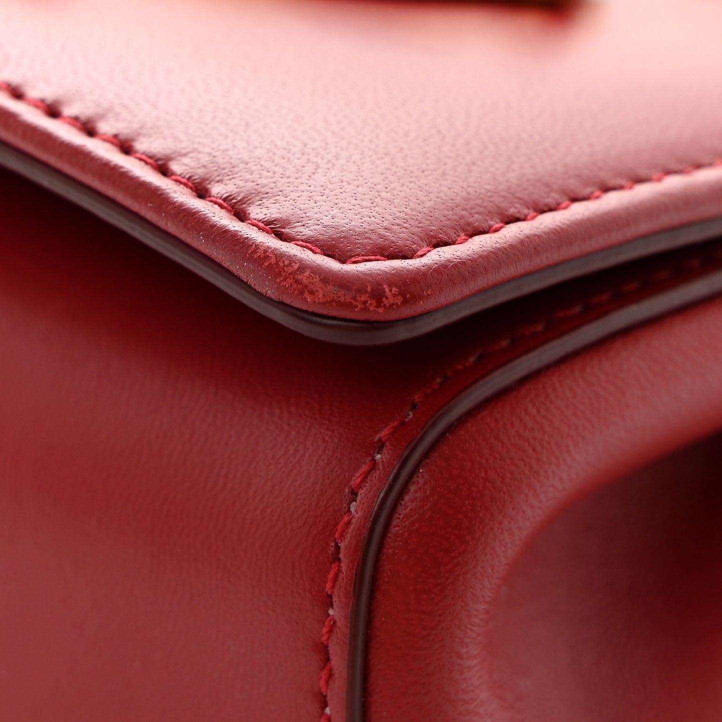 Nappa DG Girls Shoulder Bag Red