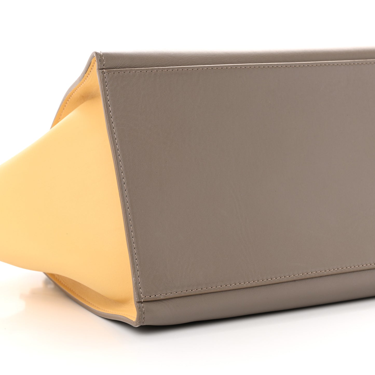 Smooth Calfskin Medium Tri-Color Trapeze Butter