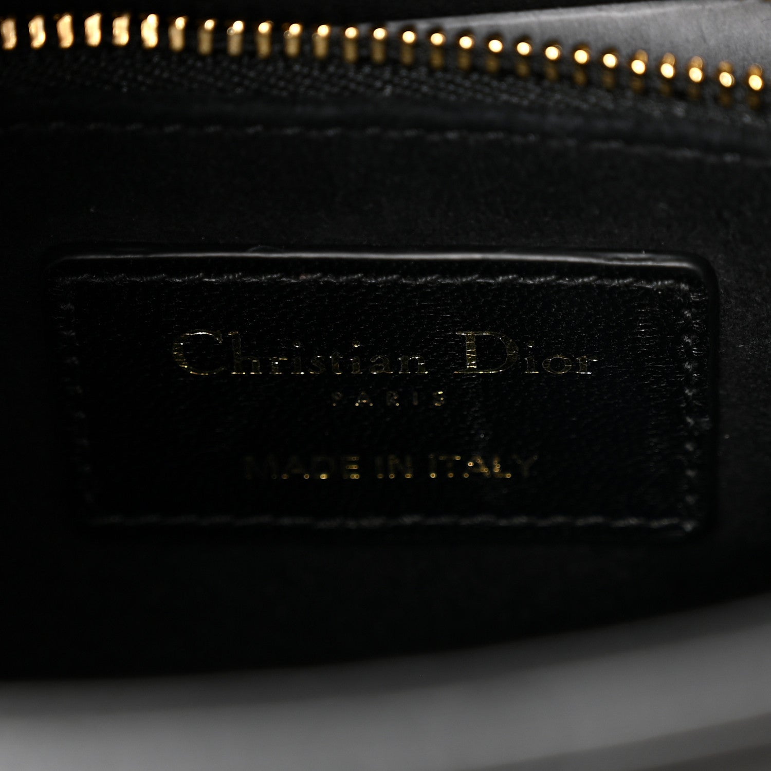 Christian Dior Lambskin Cannage Small My ABCDior Lady Dior Black 6 of 10
