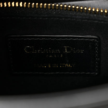 Christian Dior Lambskin Cannage Small My ABCDior Lady Dior Black 6 of 10