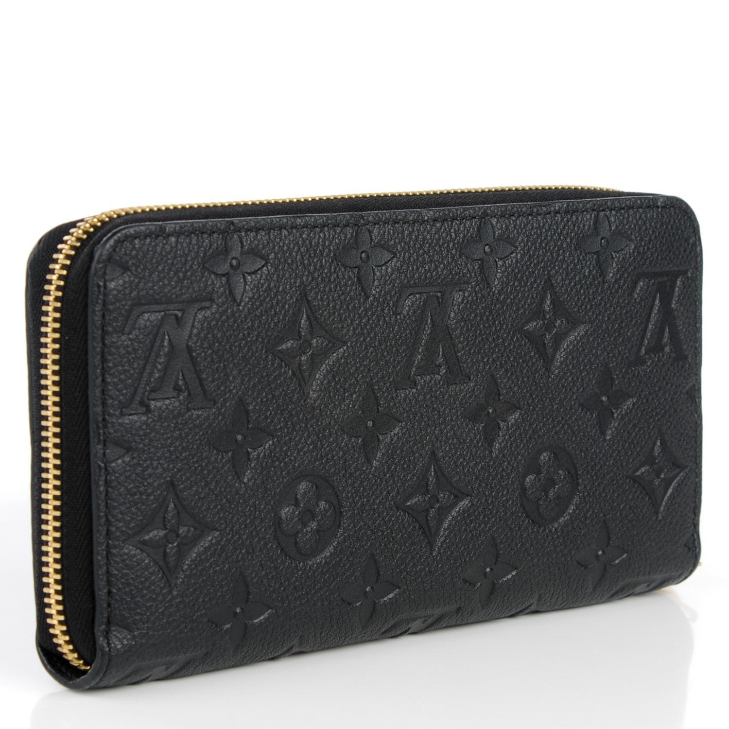 Louis Vuitton Empreinte Zippy Wallet Black 3 of 8