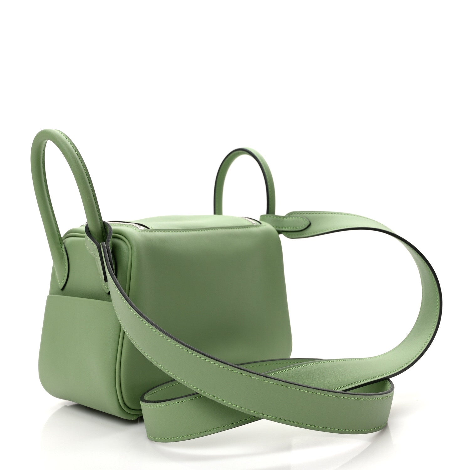 Hermes Swift Mini Lindy 20 Vert Criquet 3 of 9