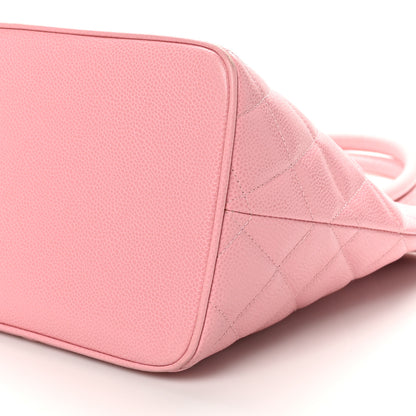 Chanel Caviar Quilted Medallion Tote Light Pink 10 of 10