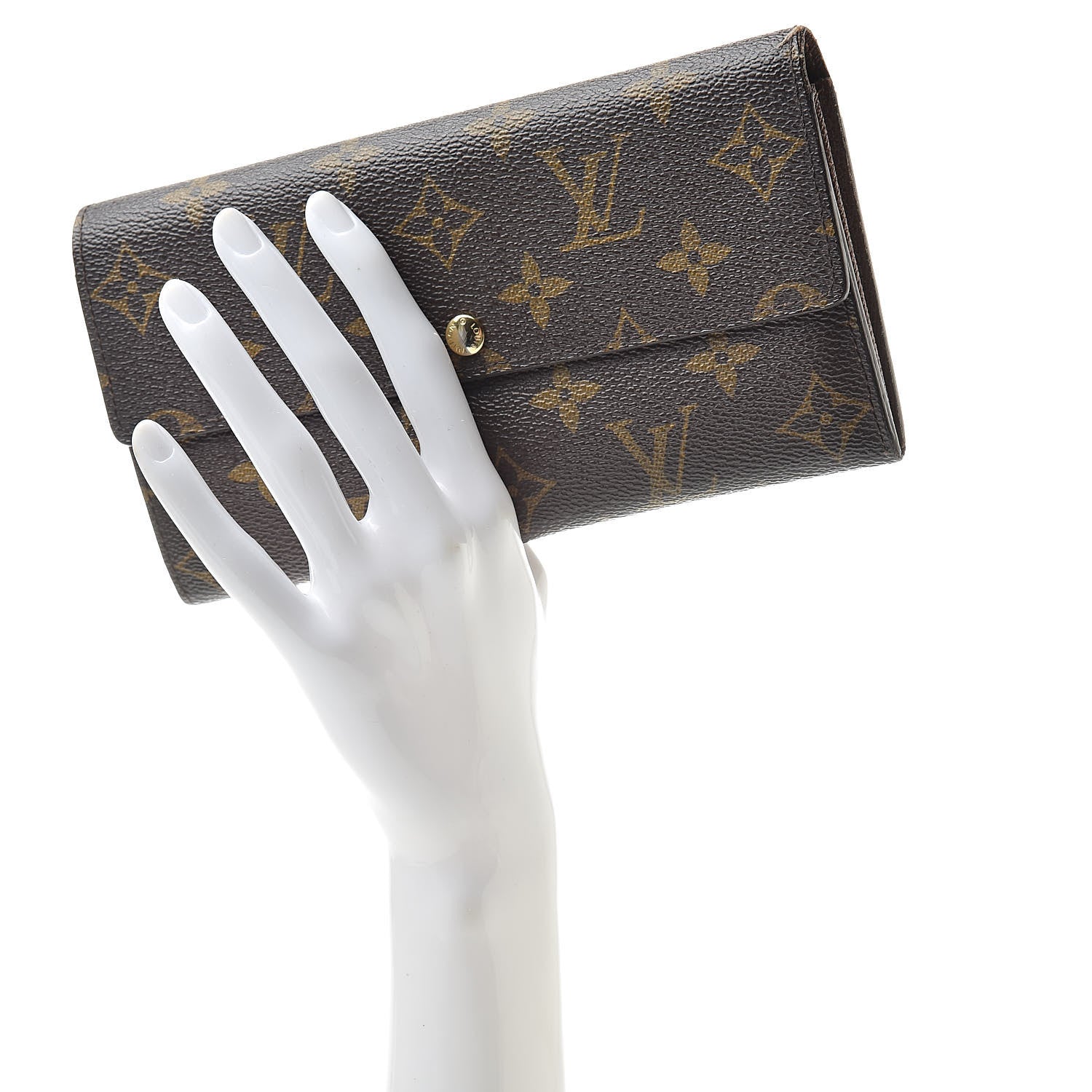 Louis Vuitton Monogram Sarah Wallet 2 of 19