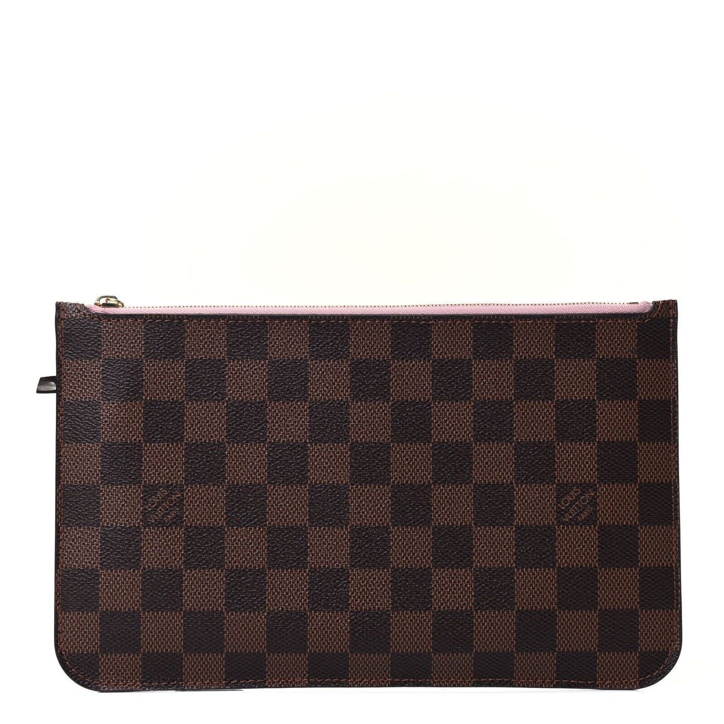 Damier Ebene Neverfull MM GM Pochette Rose Ballerine