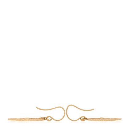 Roberto Coin 18K Yellow Gold Diamond Enamel Bollicine Drop Earrings White 3 of 4