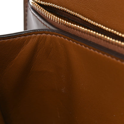 Celine Box Calfskin Medium Classic Box Flap Bag Camel 10 of 18